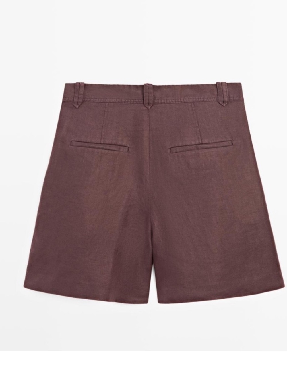 Massimo Dutti brown Bermuda Shorts NWT Size 8 / EUR 40 Current Season - Picture 12 of 16